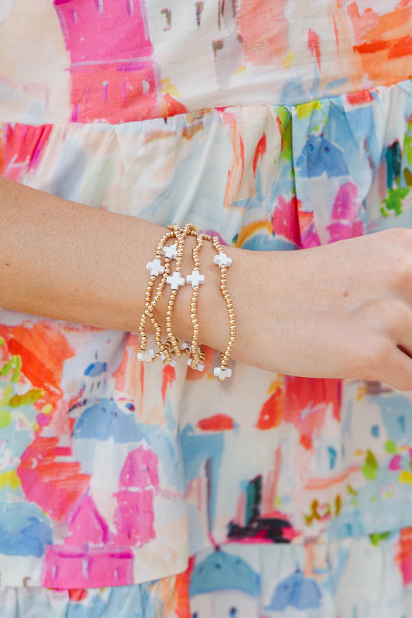 The Lola White Bracelet