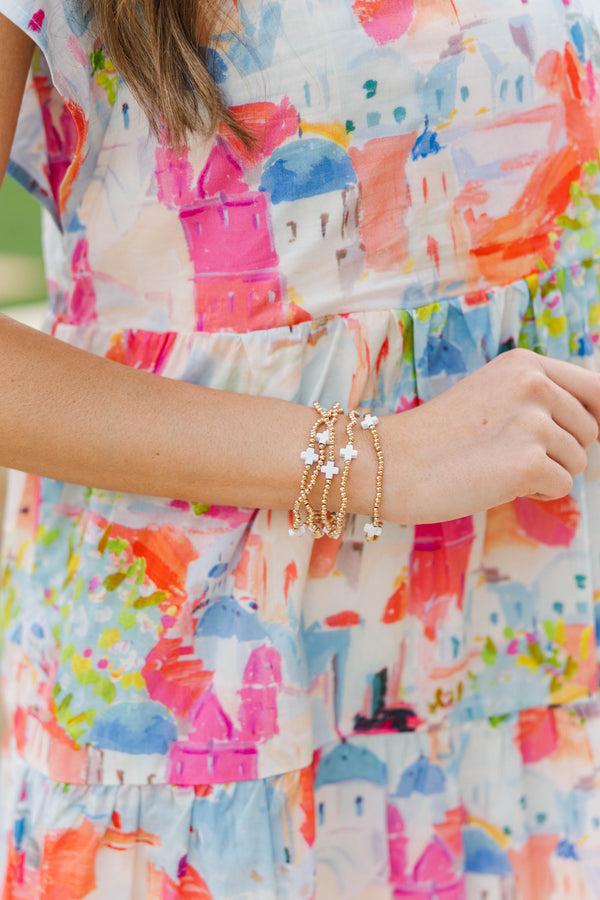 The Lola White Bracelet