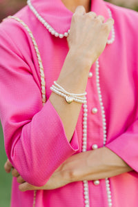 The Linley Cream White Bracelet