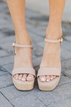 Show It Off Nude Wedges – Shop the Mint