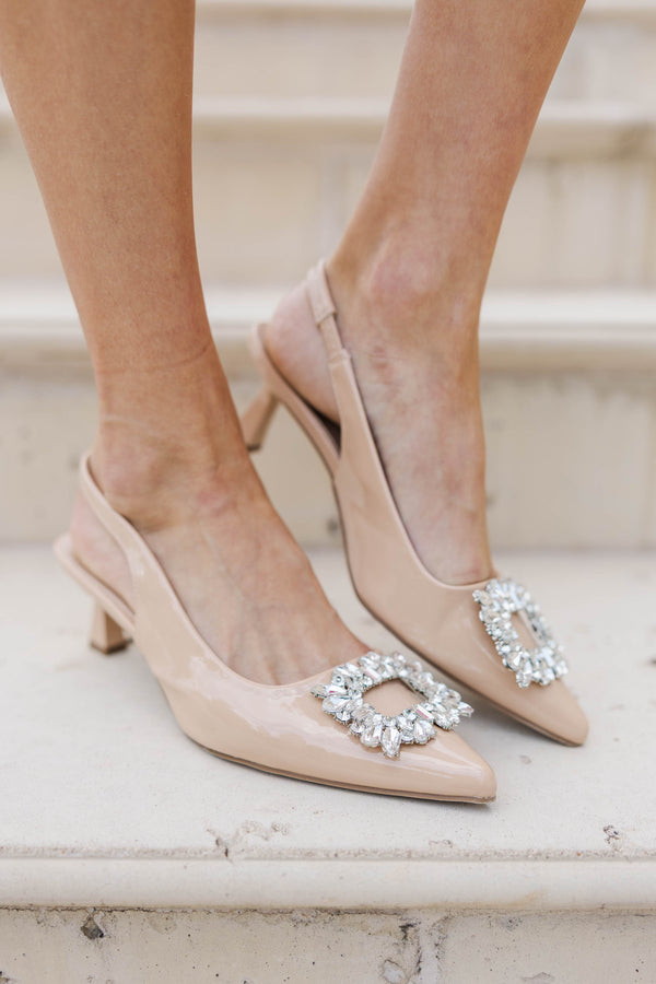 So Much Potential Nude Heels