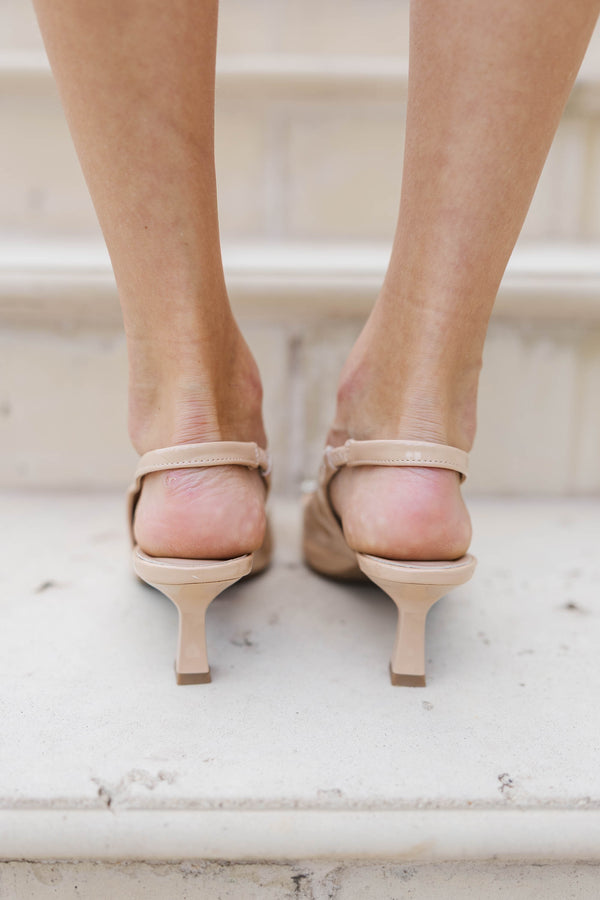 So Much Potential Nude Heels