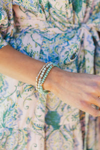 Follow Your Heart Mint Bracelet