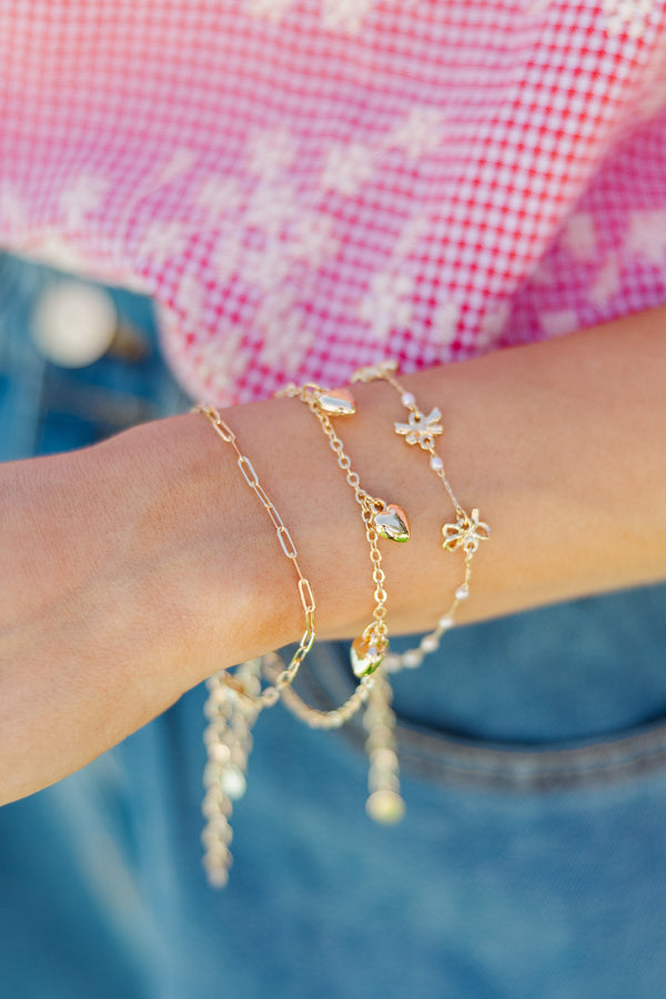 The Way You Are Gold Bracelet