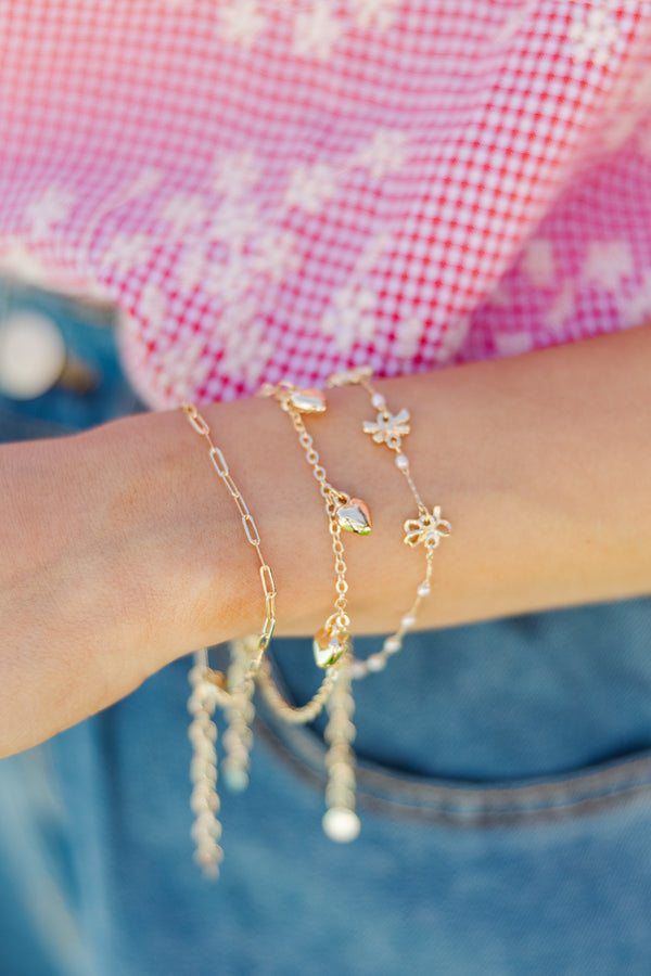 The Way You Are Gold Bracelet