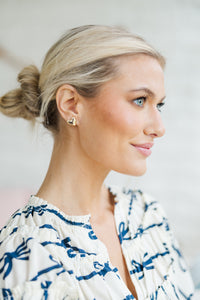 Second Chances Gold Earrings