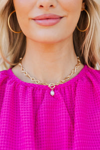 Just Around Town Gold Necklace