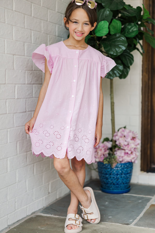 Girls: The Gigi Pale Pink Eyelet Dress Coverup – Shop the Mint Girls: The Gigi Pale Pink Eyelet Dress Coverup – Shop the Mint