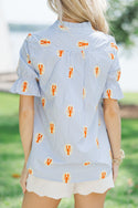 Lobster Bay Bell Sleeve Blouse main image 0