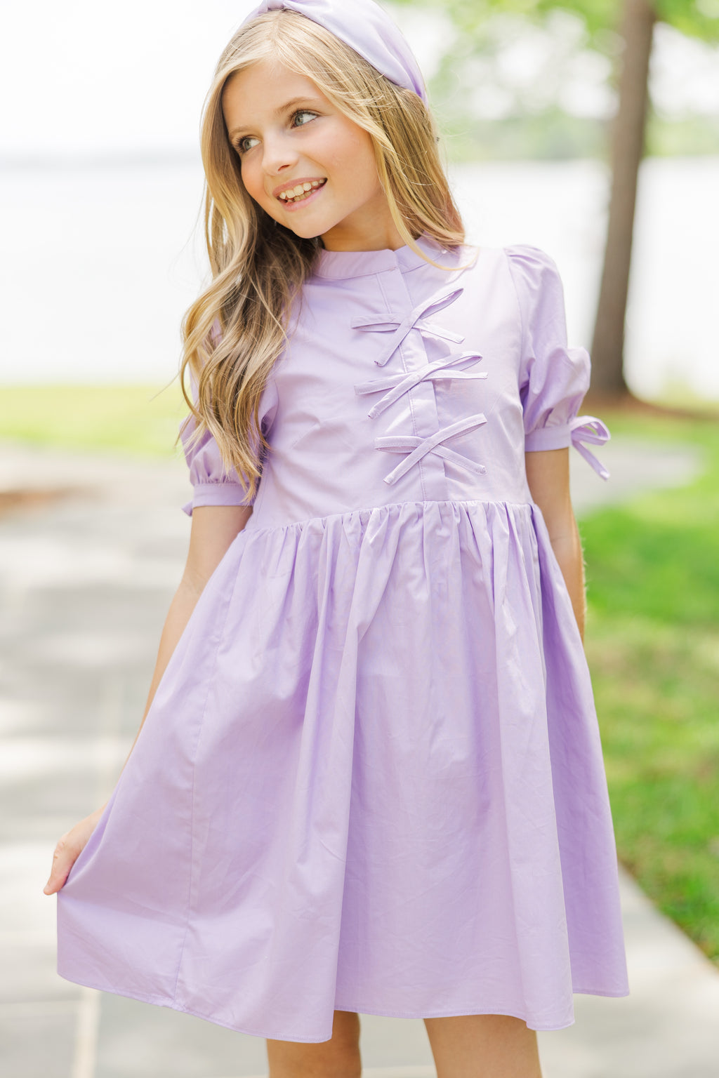 Girls: The Audrey Lavender Dress – Shop the Mint