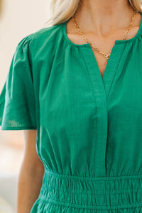 NURSING COLLECTION: Moment By Moment Green Romper