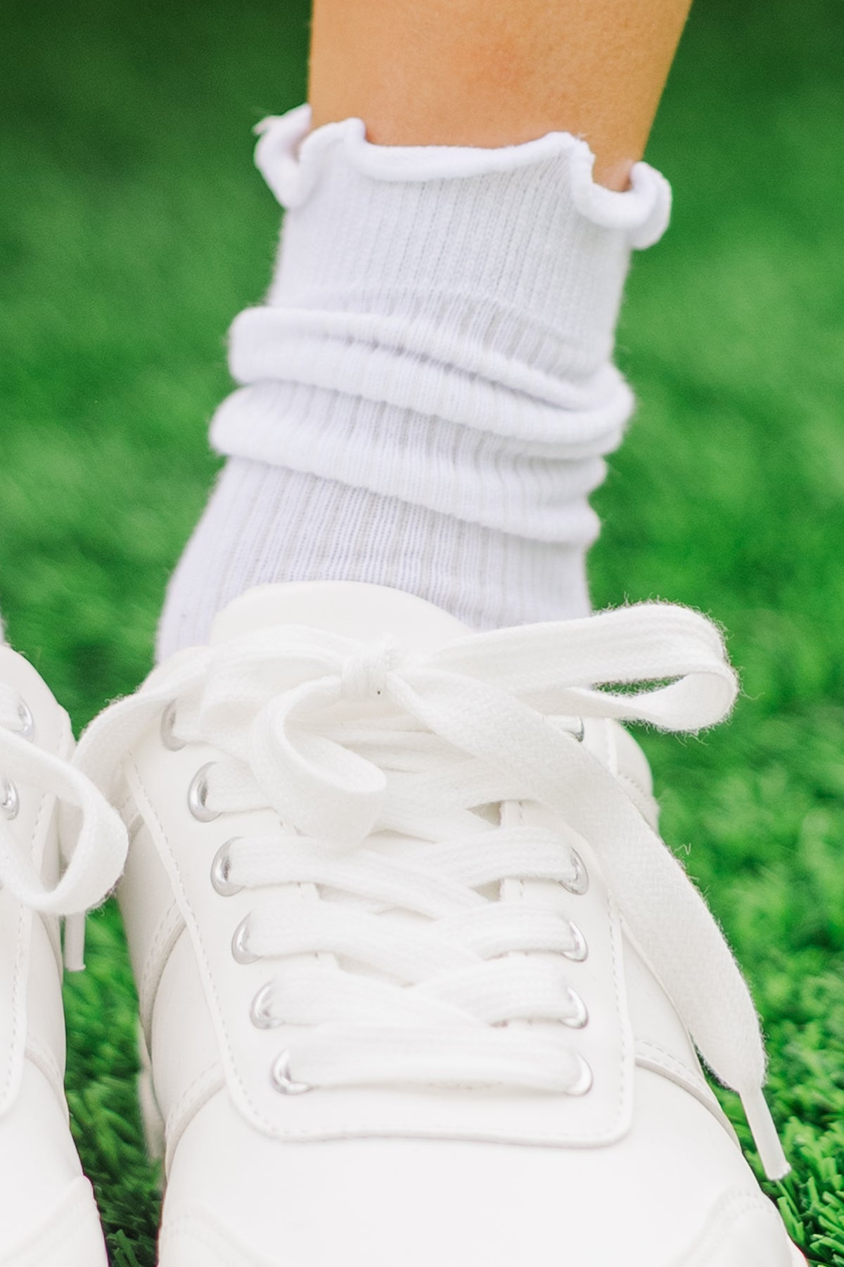 All In A Day White Ruffle Socks – Shop the Mint