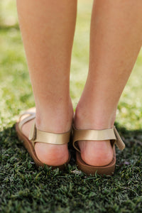 Girls: The Savannah Gold Sandals