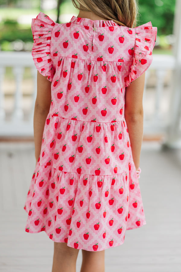 pink chicken apple dress Pink Chicken Girls' Jennifer Dress