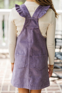 Girls: The Naomi Purple Overalls