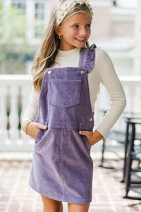 Girls: The Naomi Purple Overalls