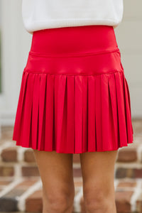Girls: The Sadie Red Skort