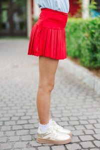 Girls: The Sadie Red Skort