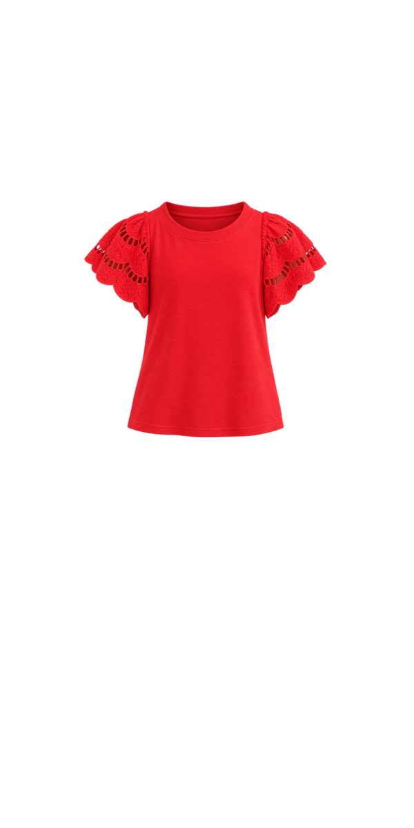119172.hidden__Girls.The_Luna_Red_Eyelet_Top_Avatar-Dress