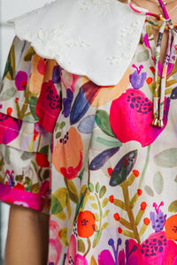 Beyond The Horizon Pink Floral Blouse