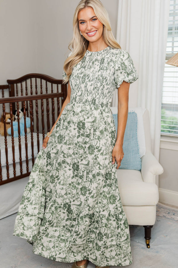 olive color maxi dress Elegant Green Lace & Pleated Chiffon Luxury Modest FineLook very fitted at natural waist Women's Poetic Charm Olive Green