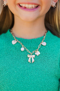 Girls: Magic Moments Gold Charm Necklace