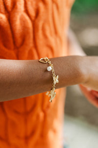 Girls: Little Treasures Gold Charm Bracelet