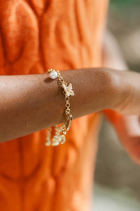 Girls: Little Treasures Gold Charm Bracelet