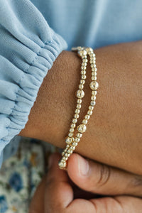 Girls: Glimmer And Gold 2 Piece Bracelet Set