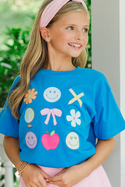 119593.Girls--Flower-Smiley-