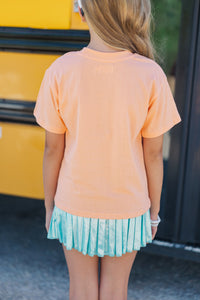 Girls: In My Fourth Grade Era Coral Graphic Tee