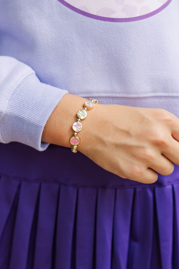 Girls: Affirmations Gold Dance Bracelet Set