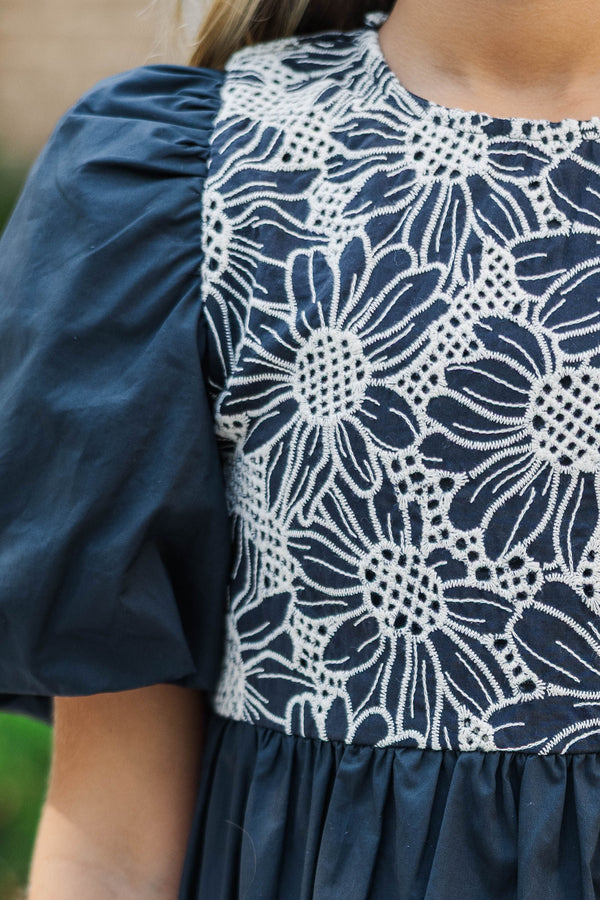 Girls: A Million Little Ways Crochet Babydoll Dress