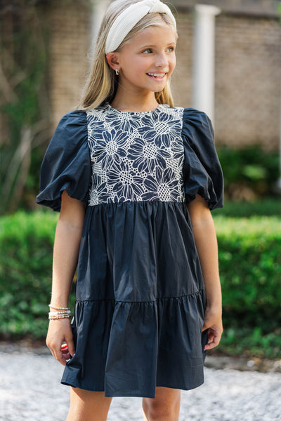 Girls: A Million Little Ways Crochet Babydoll Dress, (8/10) - The Mint Julep Boutique | Women's Boutique Clothing