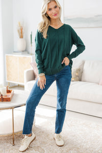 NURSING COLLECTION: Get To Know You Emerald Tunic