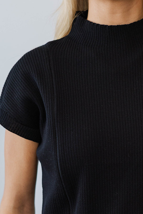 NURSING COLLECTION: Hug You Close Black Sweater