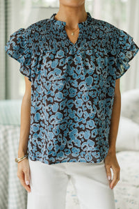 NURSING COLLECTION: All For Love Brown Leopard Blouse