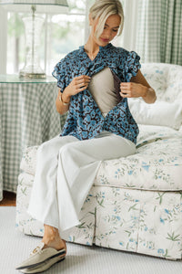 NURSING COLLECTION: All For Love Brown Leopard Blouse