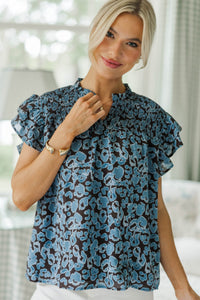 NURSING COLLECTION: All For Love Brown Leopard Blouse