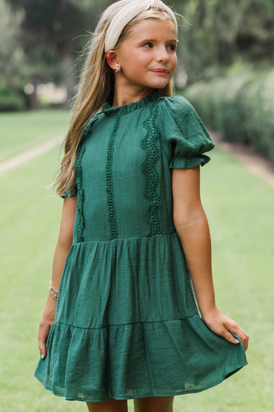 emerald green crochet dress Girls: Your Fairytale – Shop the Mint Green beaded accents US Size:Mom Us 12 Green prom dress tencel dress Corset Back Wedding Dresses