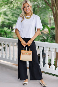 Going Strong Black Cropped Jeans