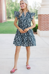 At This Time Black Bulldogs Dress