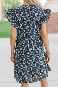 At This Time Black Bulldogs Dress