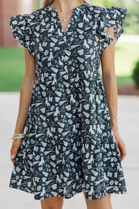 At This Time Black Bulldogs Dress