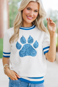 Stay In Character White Wildcats Sweater