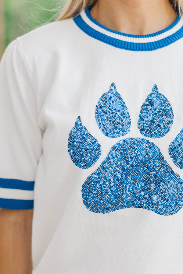 Stay In Character White Wildcats Sweater