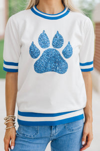 Stay In Character White Wildcats Sweater