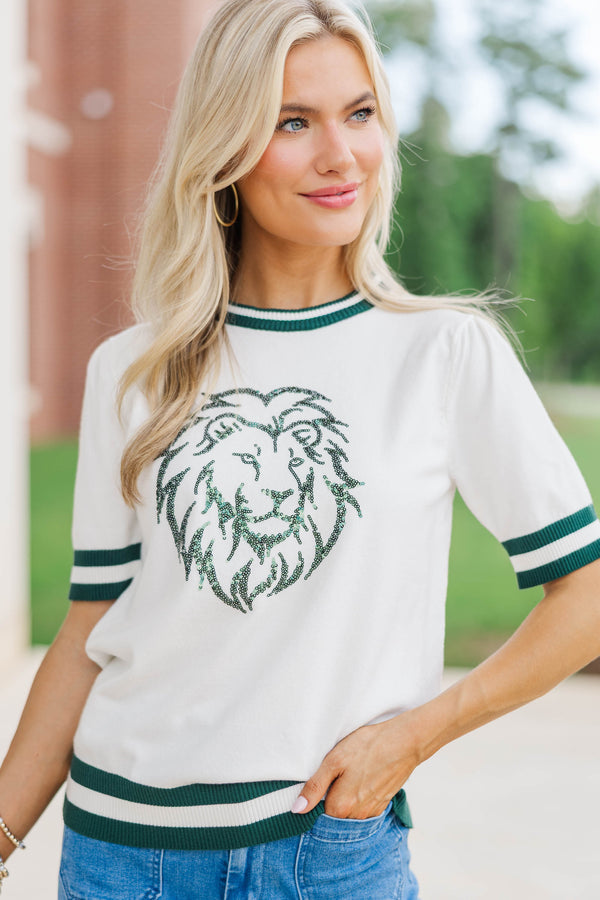 Stay In Character White Lions Sweater