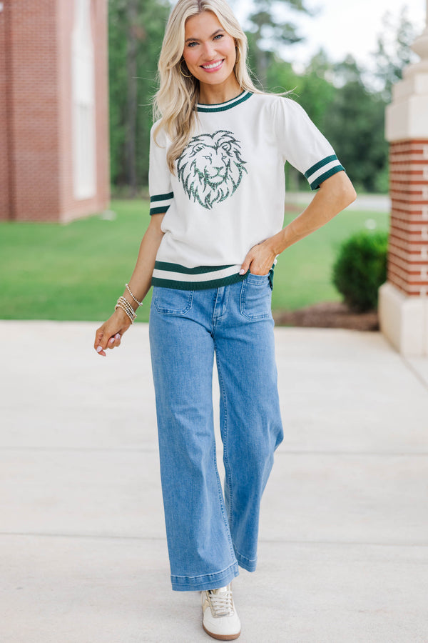 Stay In Character White Lions Sweater