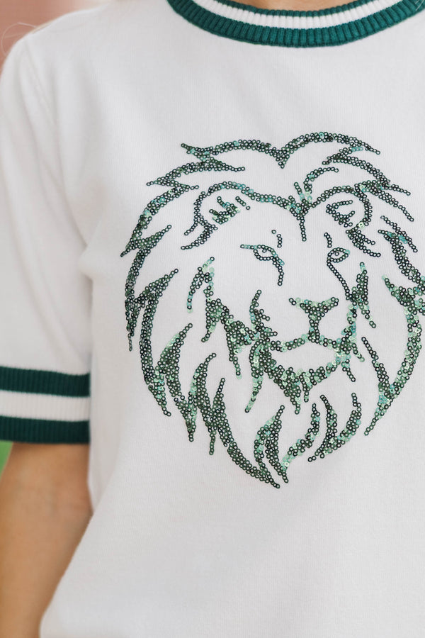 Stay In Character White Lions Sweater